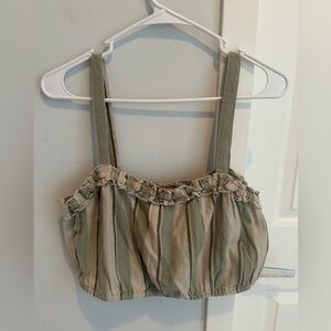 Amuse Society cropped tank, size L